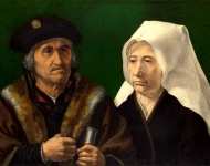 Jan Gossaert - An Elderly Couple